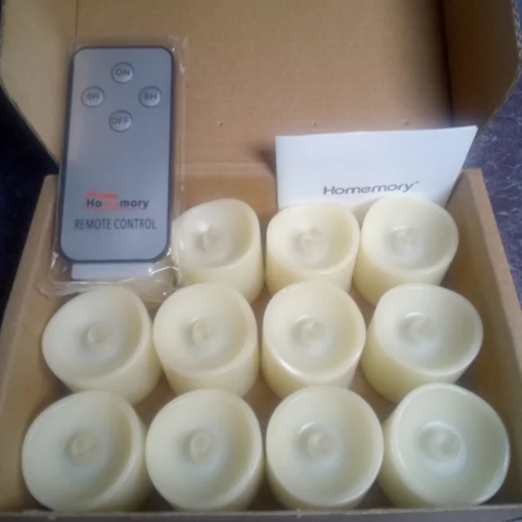 12 Pack Flameless LED Votive Candles - Picture 2 of 8